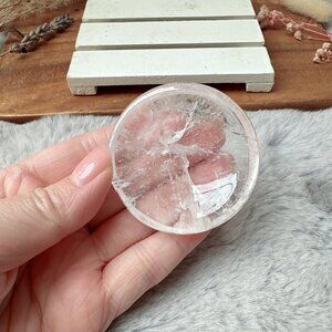 New Extra Small Clear Quartz Bowl/Dish